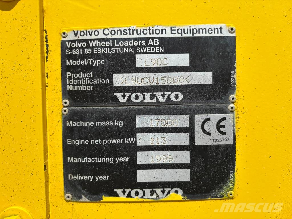 Volvo L 90C Chargeuse sur pneus