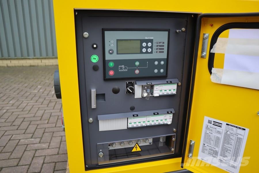 Atlas Copco QAS 40 ST3 Valid inspection, Diesel, 40 kVA مولدات ديزل
