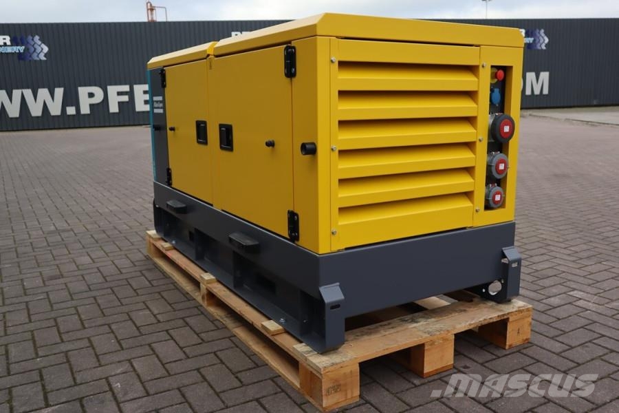 Atlas Copco QAS 40 ST3 Valid inspection, Diesel, 40 kVA مولدات ديزل