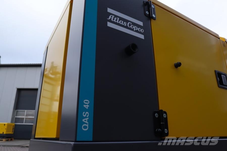 Atlas Copco QAS 40 ST3 Valid inspection, Diesel, 40 kVA مولدات ديزل