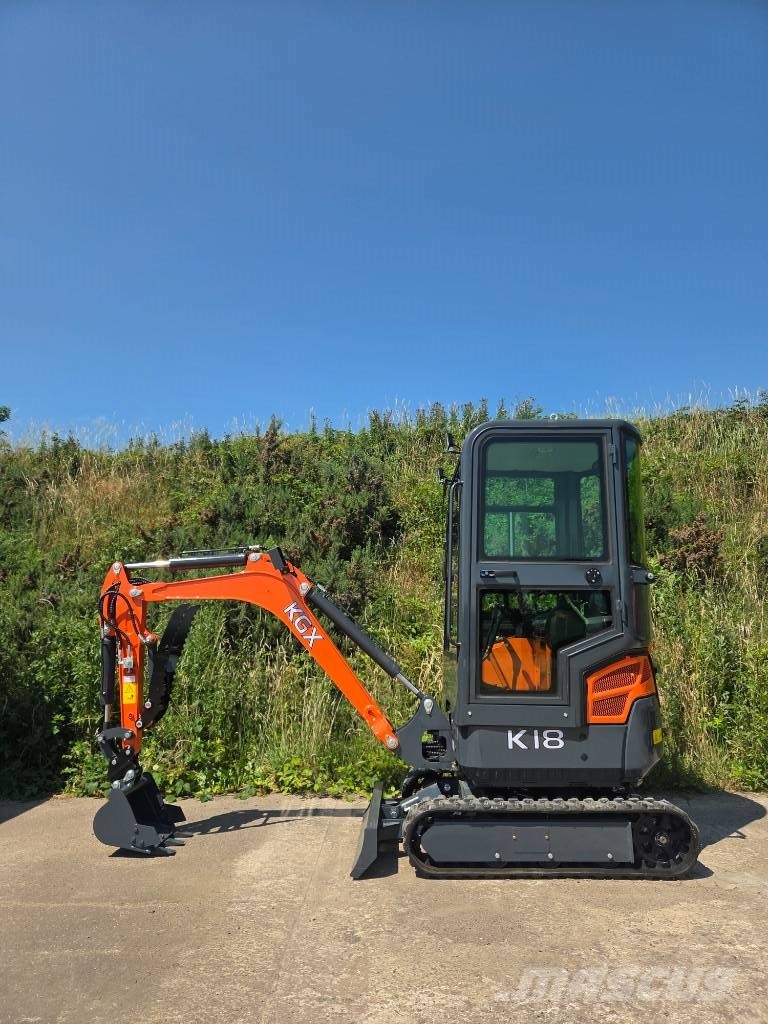 KGX K18 Kubota Engine Mini Digger Miniexcavadoras