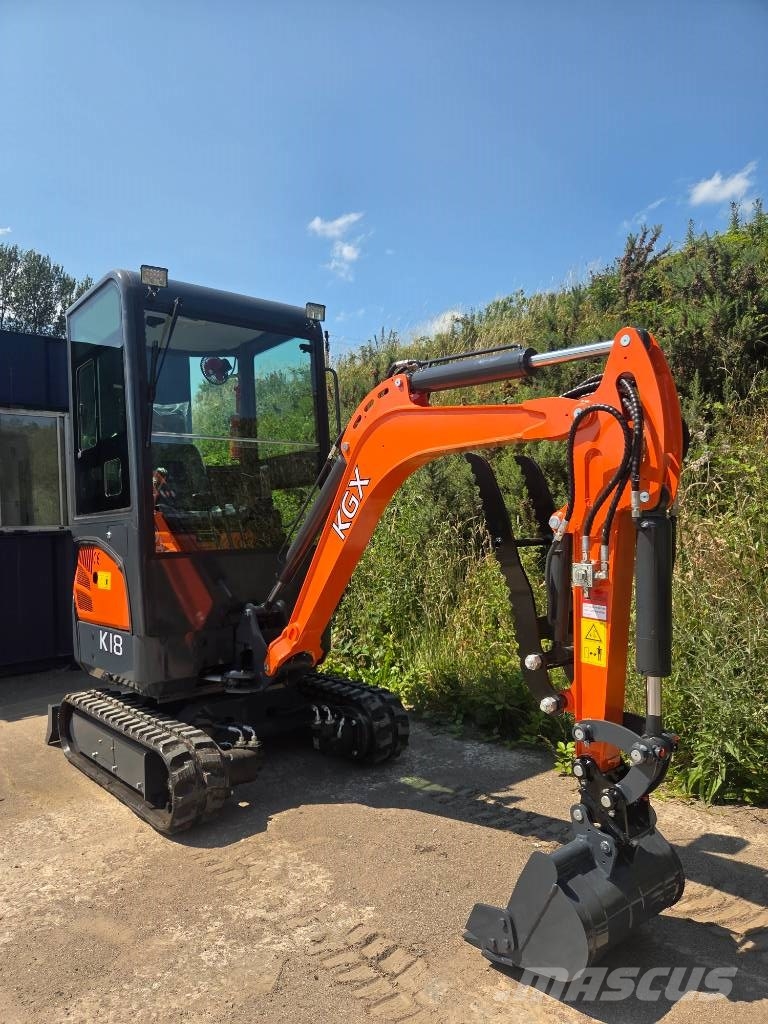 KGX K18 Kubota Engine Mini Digger Miniexcavadoras