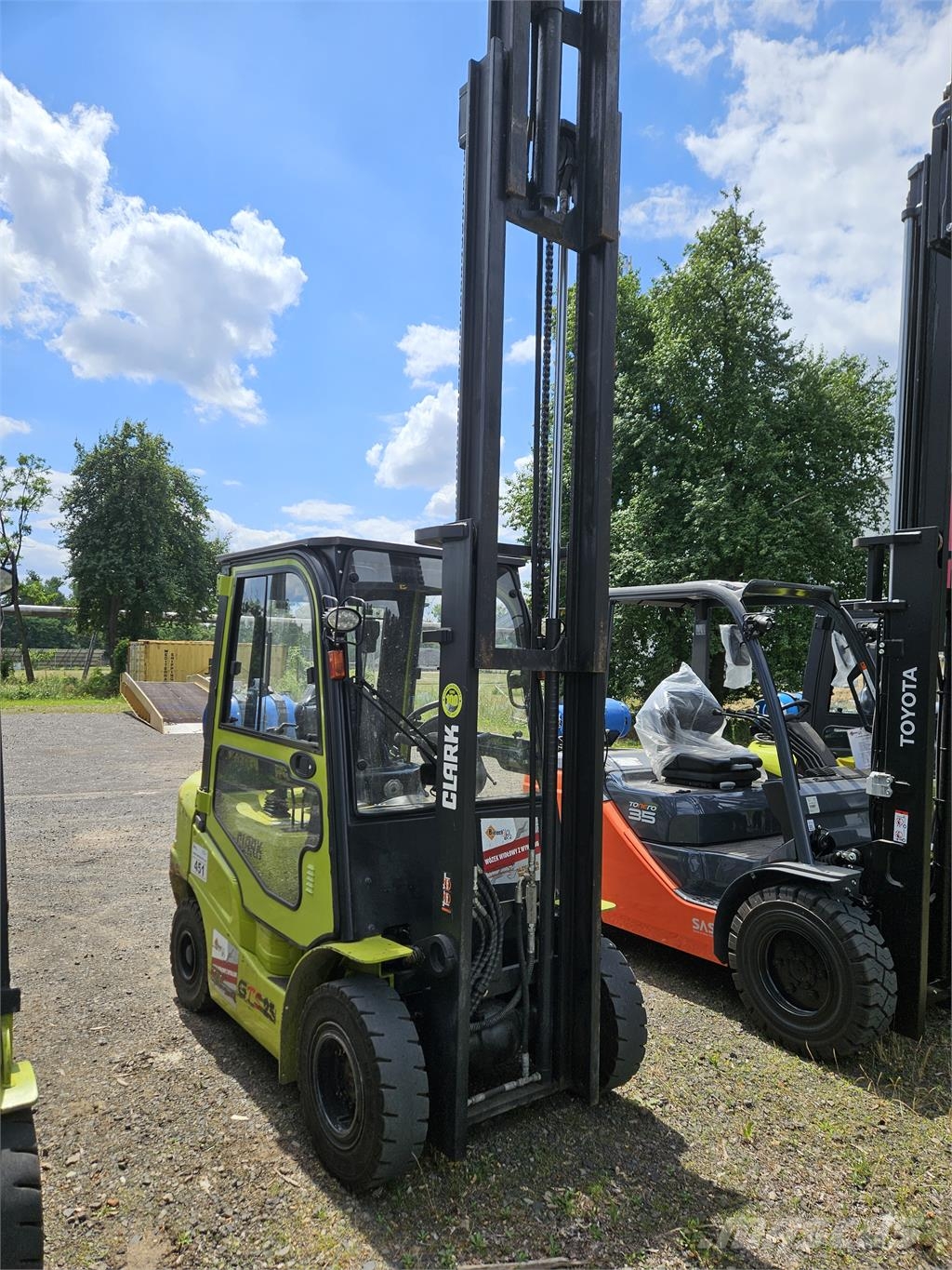 Clark GTS25L Gāzes autoiekrāvēji (LPG)