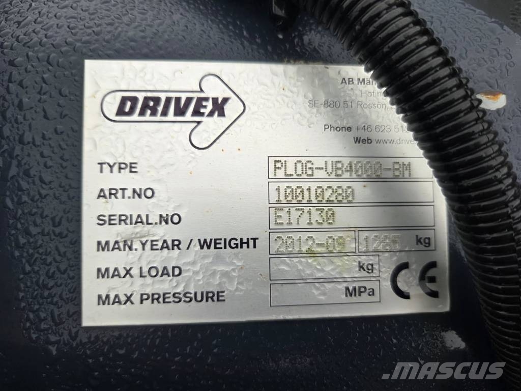 Drivex VB 4000 Snežne daske i plugovi