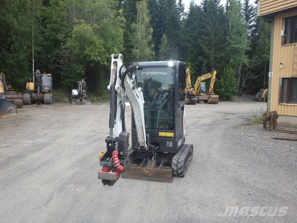 Bobcat E 20 pyörittäjällä Міні-екскаватори < 7т