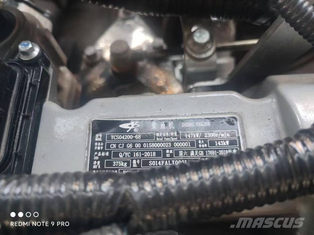 Yuchai ycy30165-60 Diesel Engine for Construction Machine 引擎/發動機