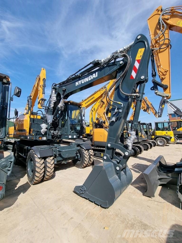 Hyundai HW140A Wielgraafmachines