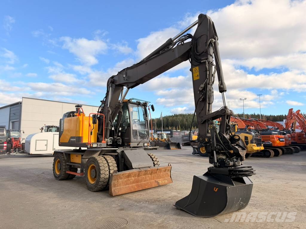 Volvo EWR 170 E Juuri saapunut Excavadoras de ruedas