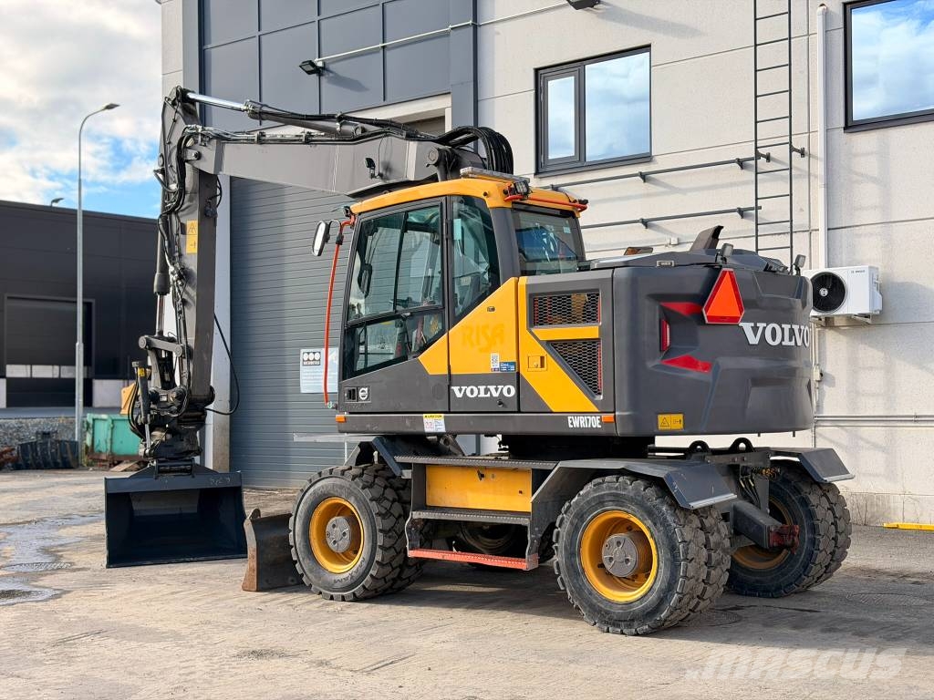 Volvo EWR 170 E Juuri saapunut Gravemaskiner på hjul