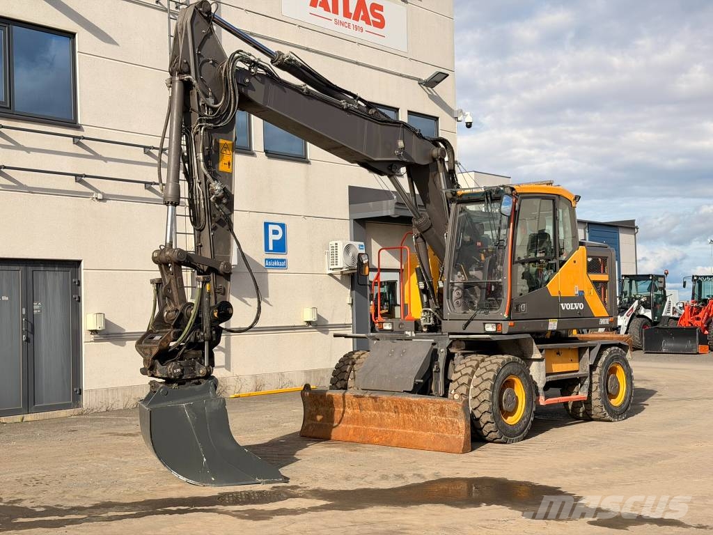 Volvo EWR 170 E Juuri saapunut Gravemaskiner på hjul