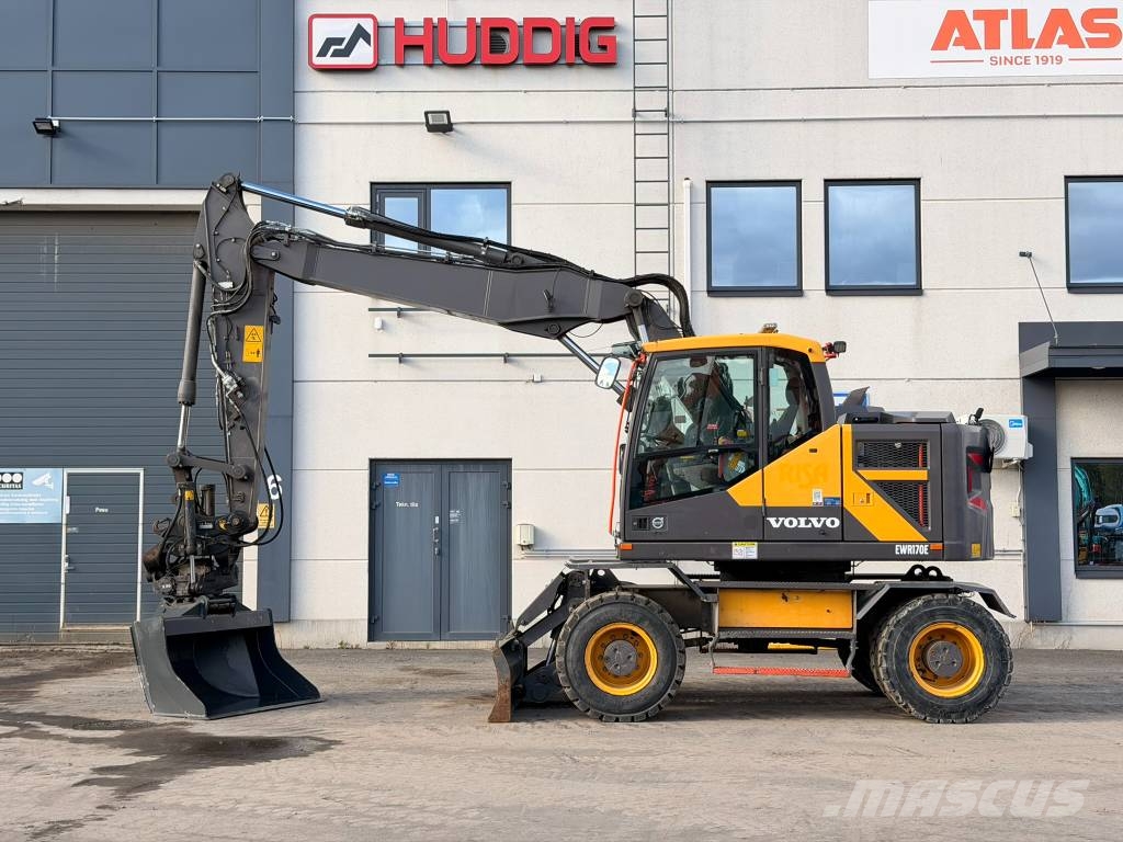 Volvo EWR 170 E Juuri saapunut Gravemaskiner på hjul