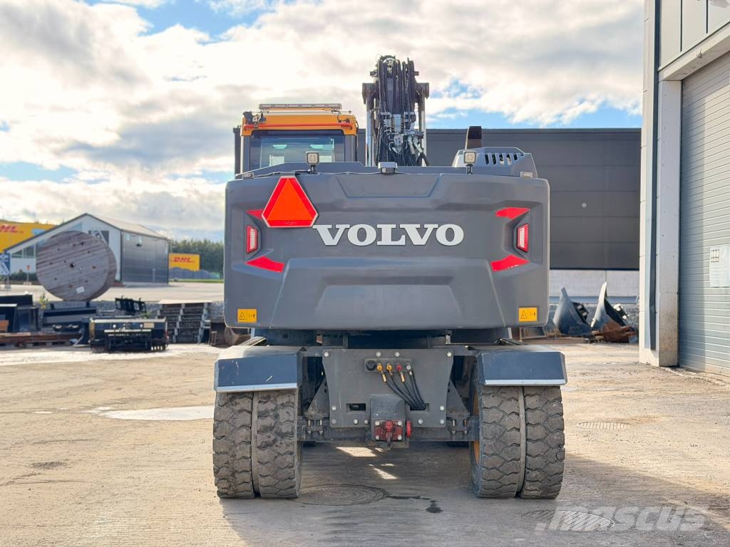 Volvo EWR 170 E Juuri saapunut Gravemaskiner på hjul