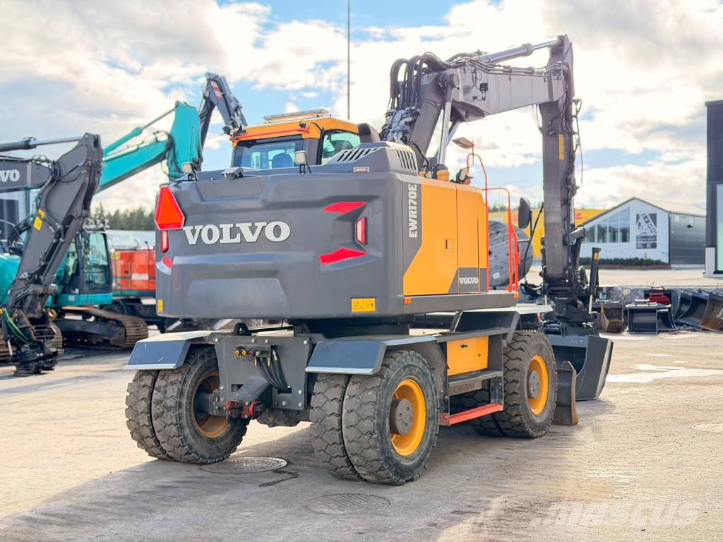 Volvo EWR 170 E Juuri saapunut Gravemaskiner på hjul