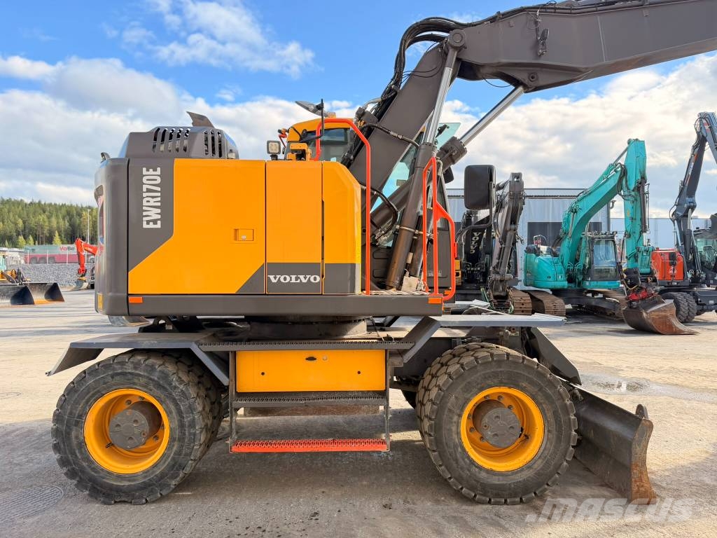 Volvo EWR 170 E Juuri saapunut Gravemaskiner på hjul
