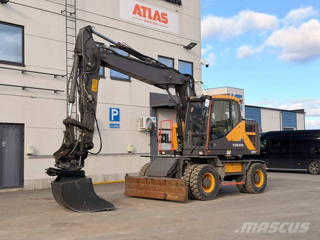 Volvo EWR 170 E Juuri saapunut Excavadoras de ruedas