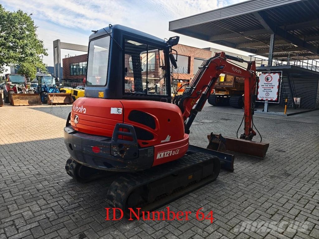 Kubota KX 121-3 2 Buckets 2 Pieces! Minigraafmachines < 7t