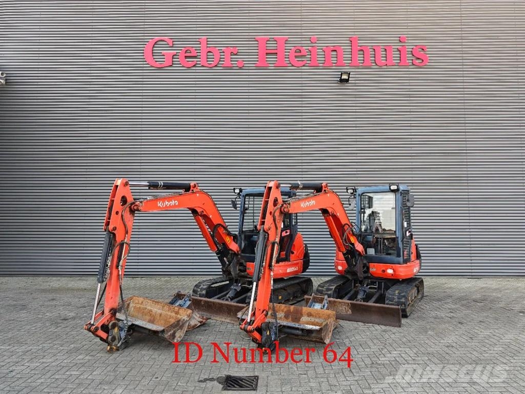 Kubota KX 121-3 2 Buckets 2 Pieces! Minigraafmachines < 7t