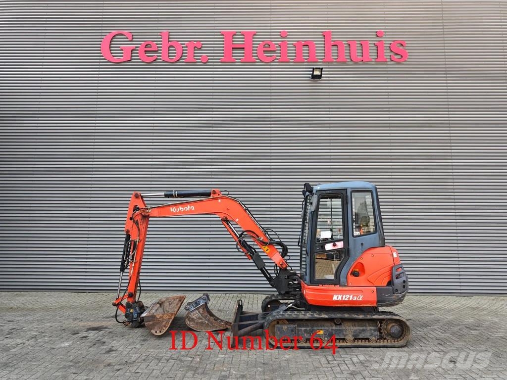 Kubota KX 121-3 2 Buckets 2 Pieces! Minigraafmachines < 7t