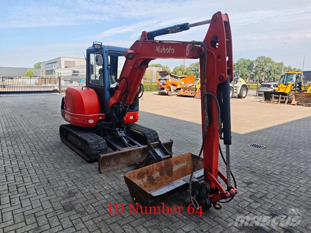 Kubota KX 121-3 2 Buckets 2 Pieces! Minigraafmachines < 7t