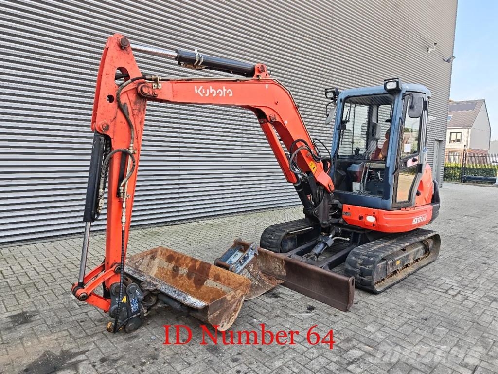 Kubota KX 121-3 2 Buckets 2 Pieces! Minigraafmachines < 7t