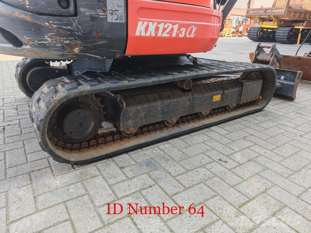 Kubota KX 121-3 2 Buckets 2 Pieces! Minigraafmachines < 7t
