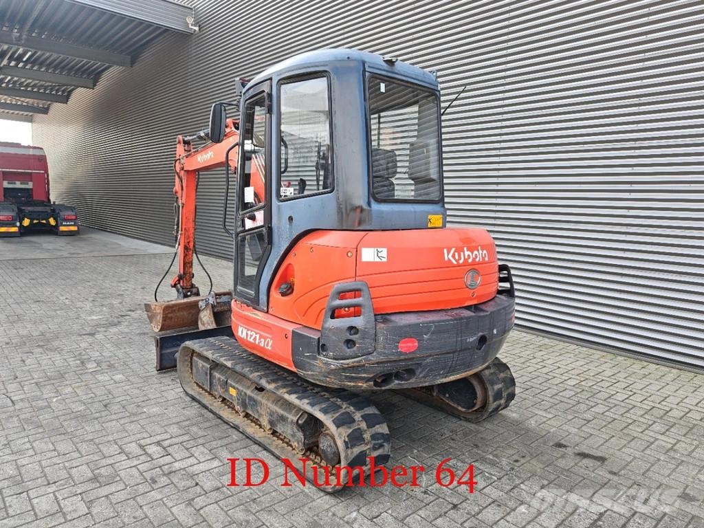Kubota KX 121-3 2 Buckets 2 Pieces! Minigraafmachines < 7t