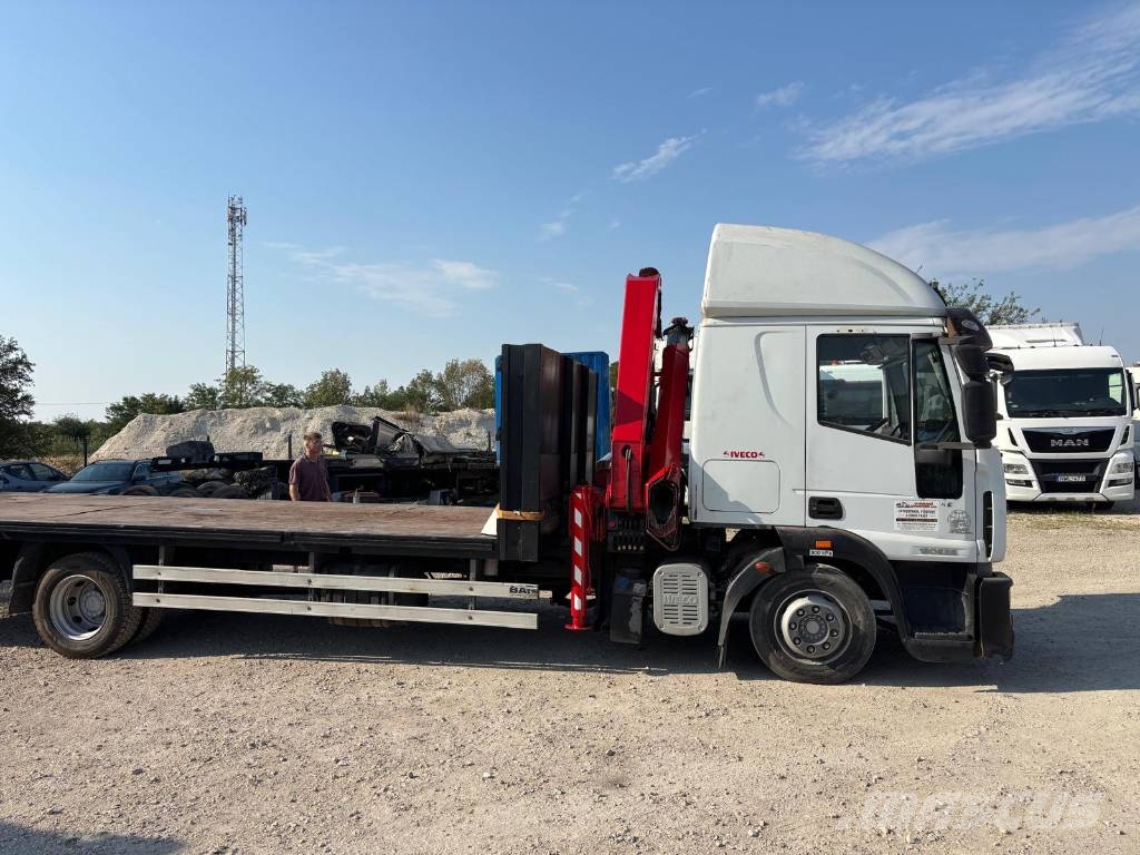 Iveco Eurocargo Palfinger crane 車両運搬車、キャリアカー