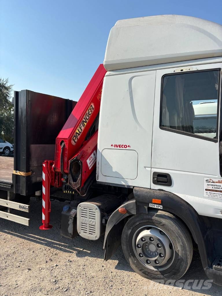 Iveco Eurocargo Palfinger crane 車両運搬車、キャリアカー