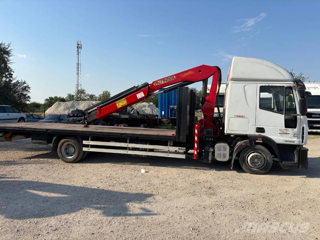 Iveco Eurocargo Palfinger crane 車両運搬車、キャリアカー