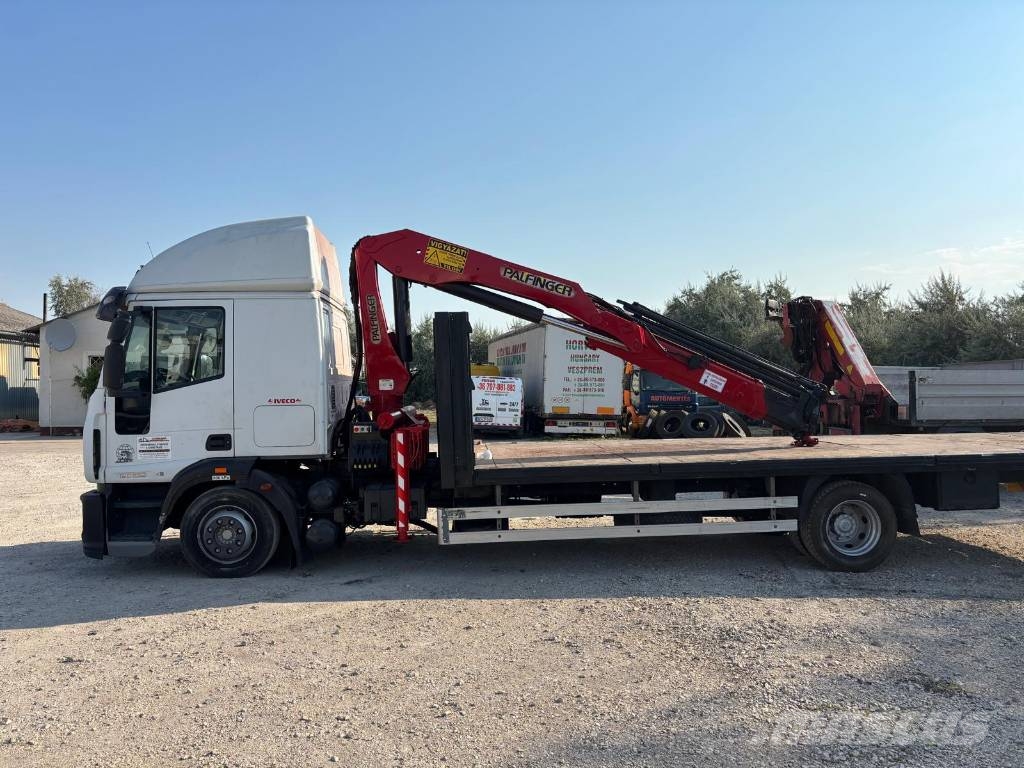 Iveco Eurocargo Palfinger crane 車両運搬車、キャリアカー
