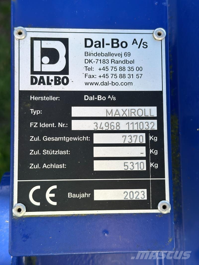 Dal-Bo MAXIROLL 630 Rodillos