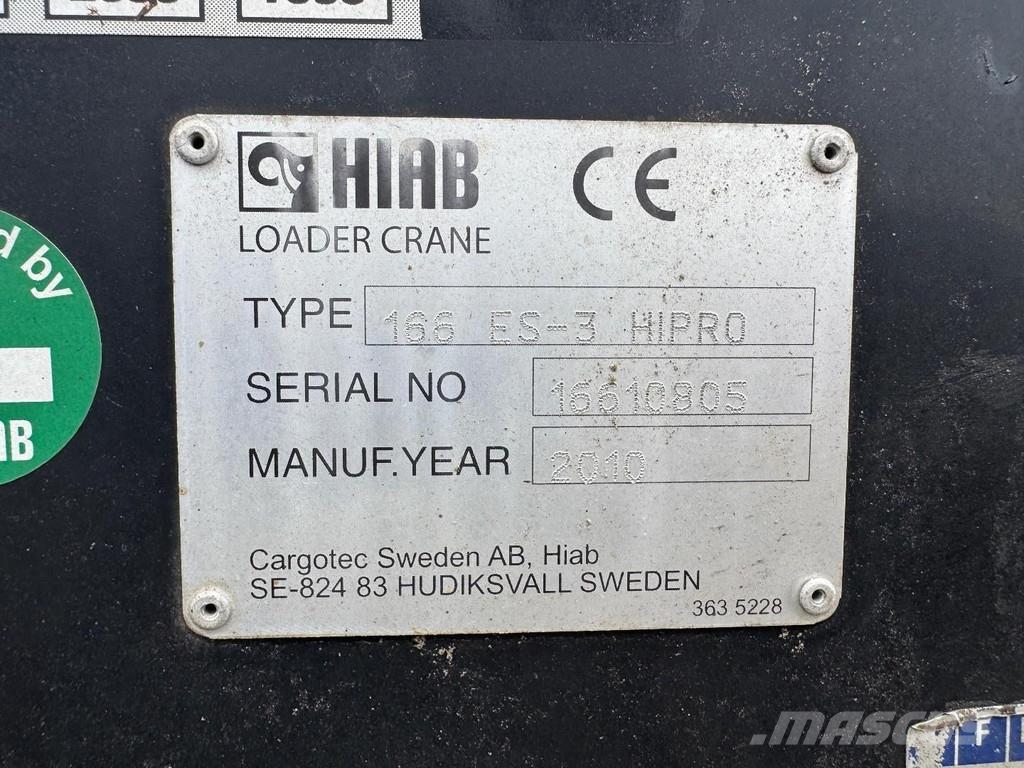 DAF CF 75.250 6X2 + HIAB 166 ES-3 + REMOTE + MULTILIFT Polovne dizalice za sve terene