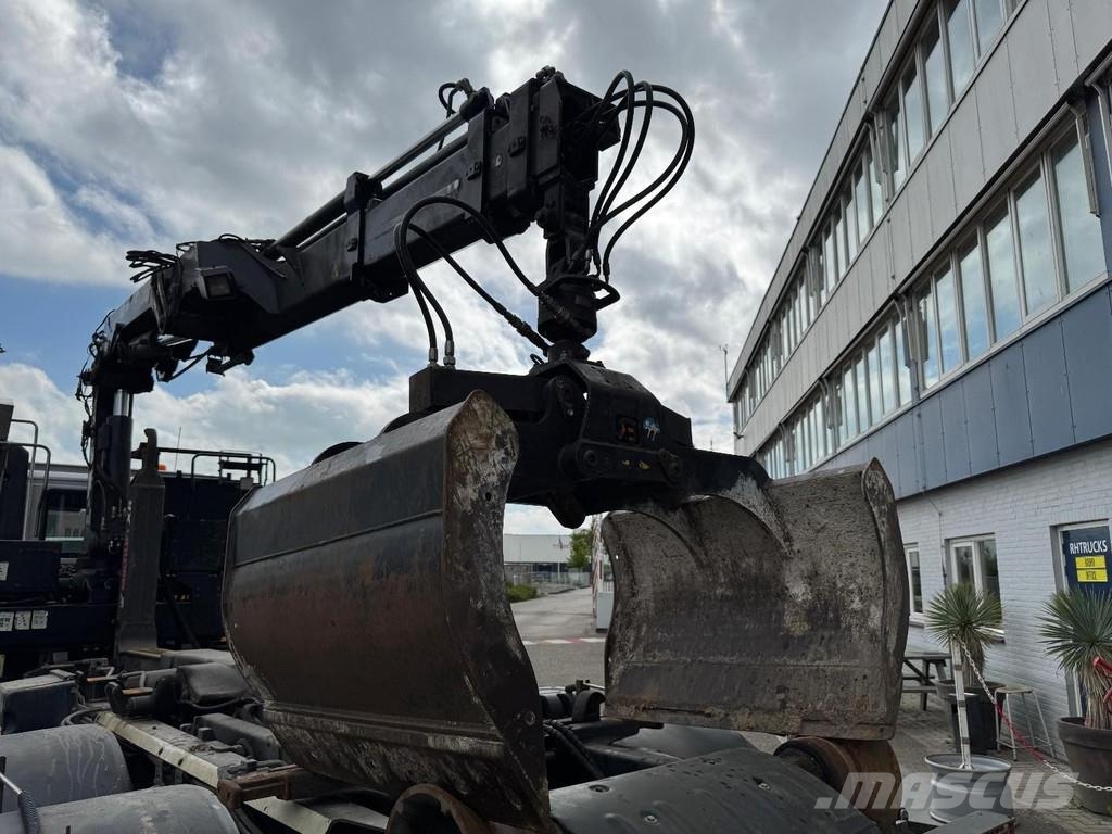 DAF CF 75.250 6X2 + HIAB 166 ES-3 + REMOTE + MULTILIFT Polovne dizalice za sve terene