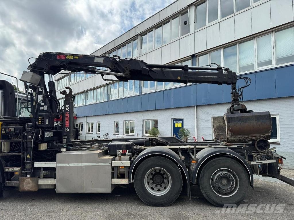 DAF CF 75.250 6X2 + HIAB 166 ES-3 + REMOTE + MULTILIFT Polovne dizalice za sve terene