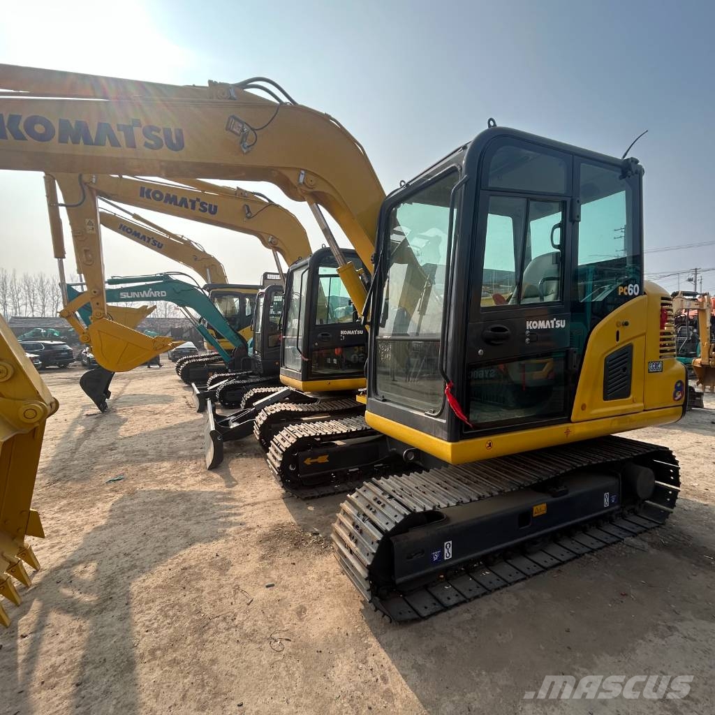 Komatsu PC 60-8 Εκσκαφείς με ερπύστριες
