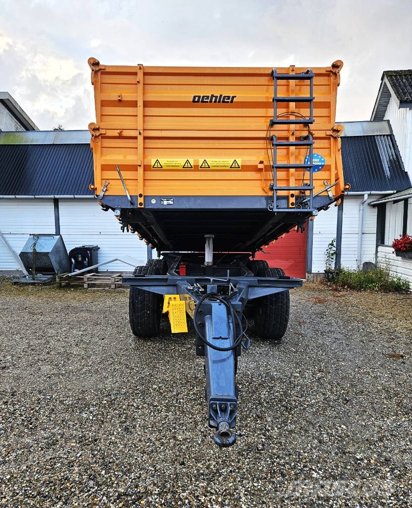 Oehler TDK 120 E Remolques con caja de volteo