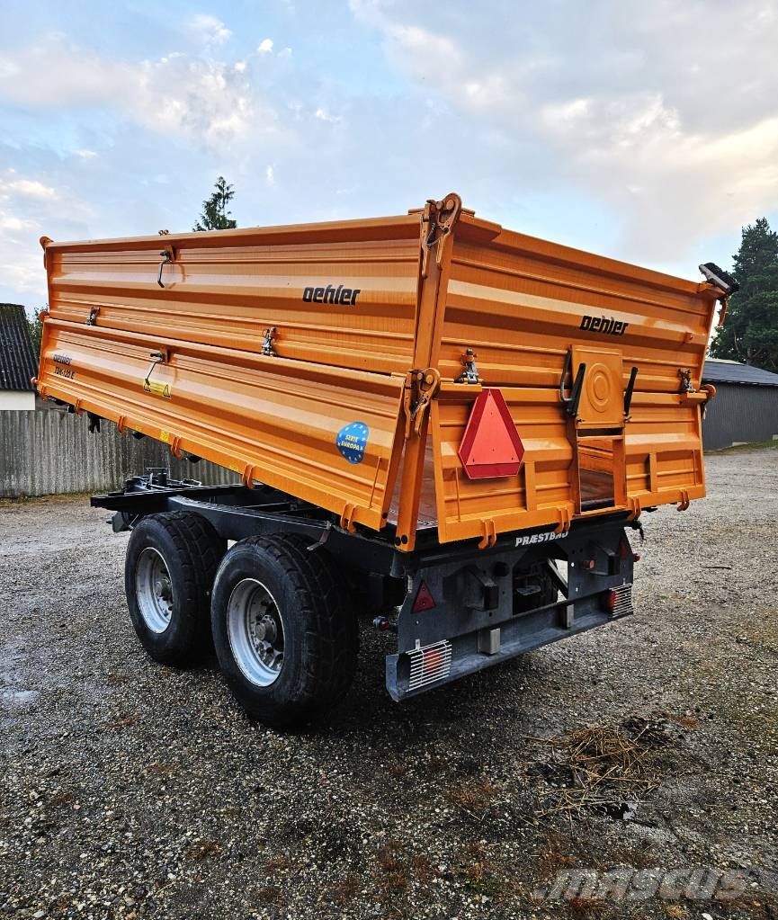 Oehler TDK 120 E Remolques con caja de volteo