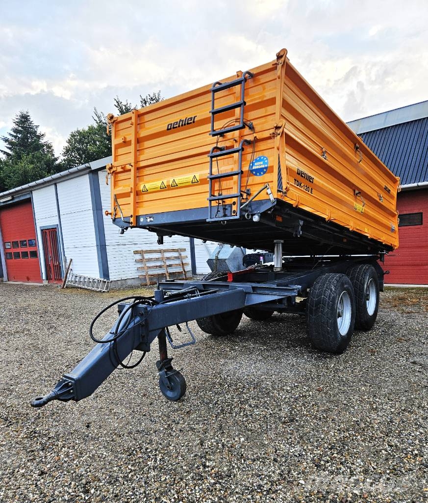 Oehler TDK 120 E Remolques con caja de volteo