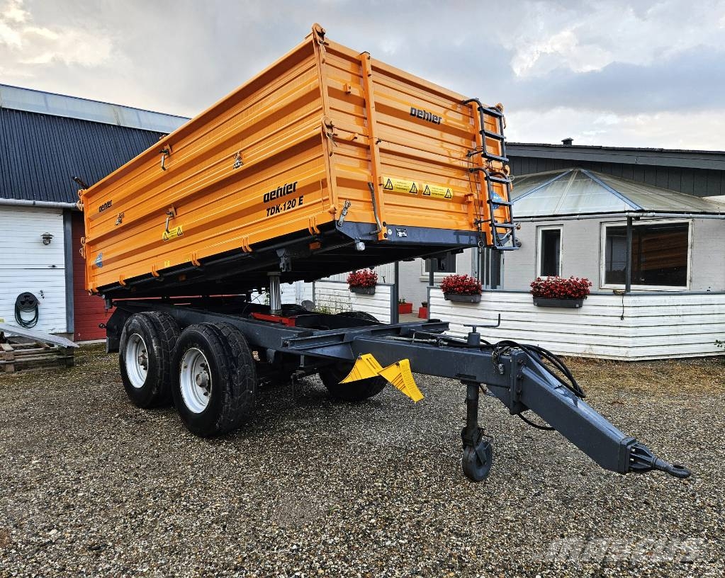 Oehler TDK 120 E Remolques con caja de volteo