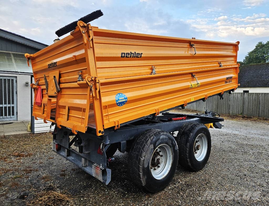 Oehler TDK 120 E Remolques con caja de volteo