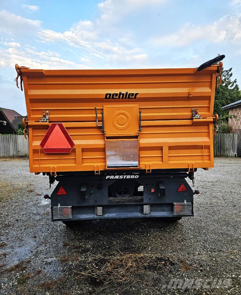 Oehler TDK 120 E Remolques con caja de volteo