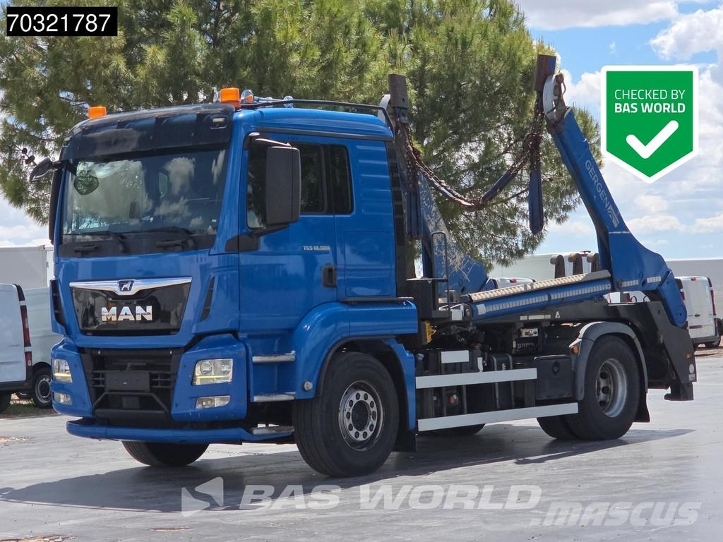 MAN TGS 18.500 4X2 Retarder Manual Portacontenedores E Camiones portacubetas