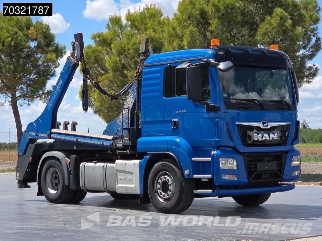 MAN TGS 18.500 4X2 Retarder Manual Portacontenedores E Camiones portacubetas