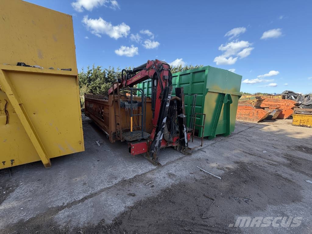 Epsilon Hookloader Grab Tipper Body with Epsilon crane 工业挖掘机