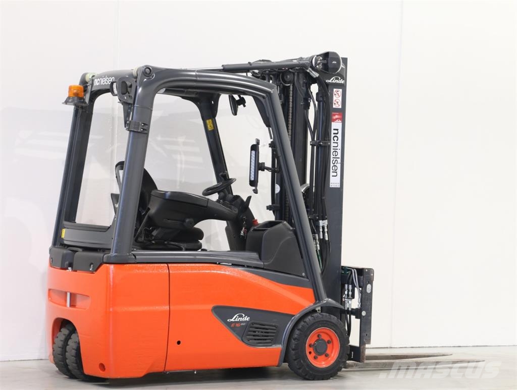 Linde E16 EVO/386-02 El gaffeltrucks