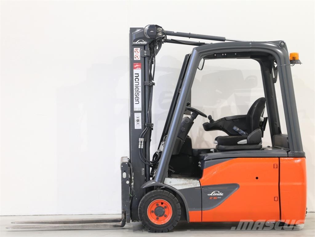 Linde E16 EVO/386-02 El gaffeltrucks
