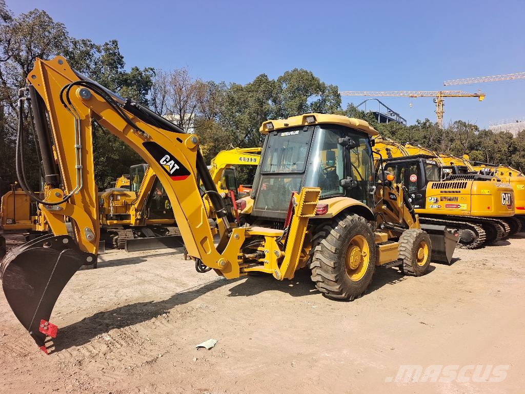 CAT 420F with Powerful Engine in Stock Backhoe