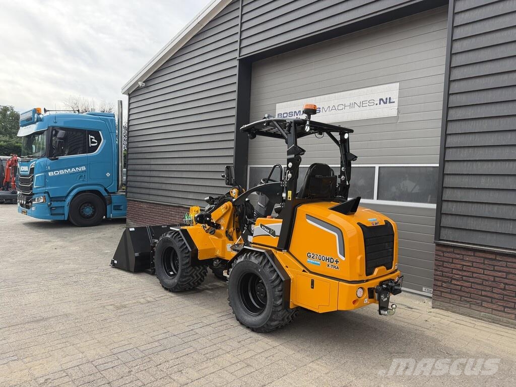 GiANT G2700 X-TRA HD+ minishovel GEEL (veel opties: tand Kolesni nakladalci