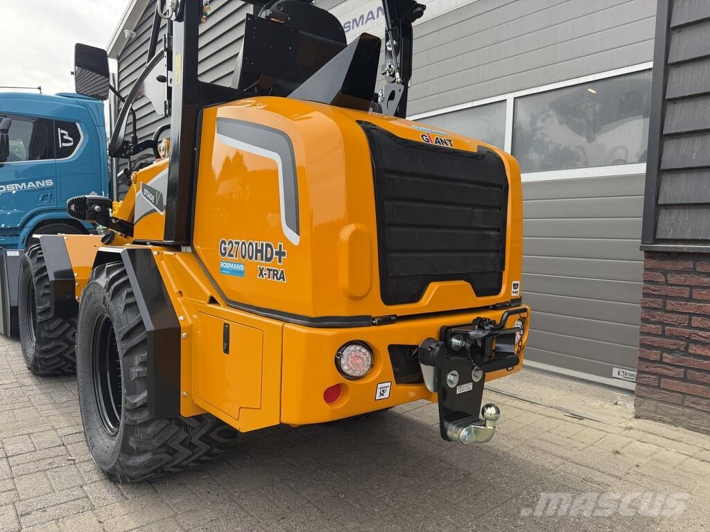 GiANT G2700 X-TRA HD+ minishovel GEEL (veel opties: tand Kolesni nakladalci