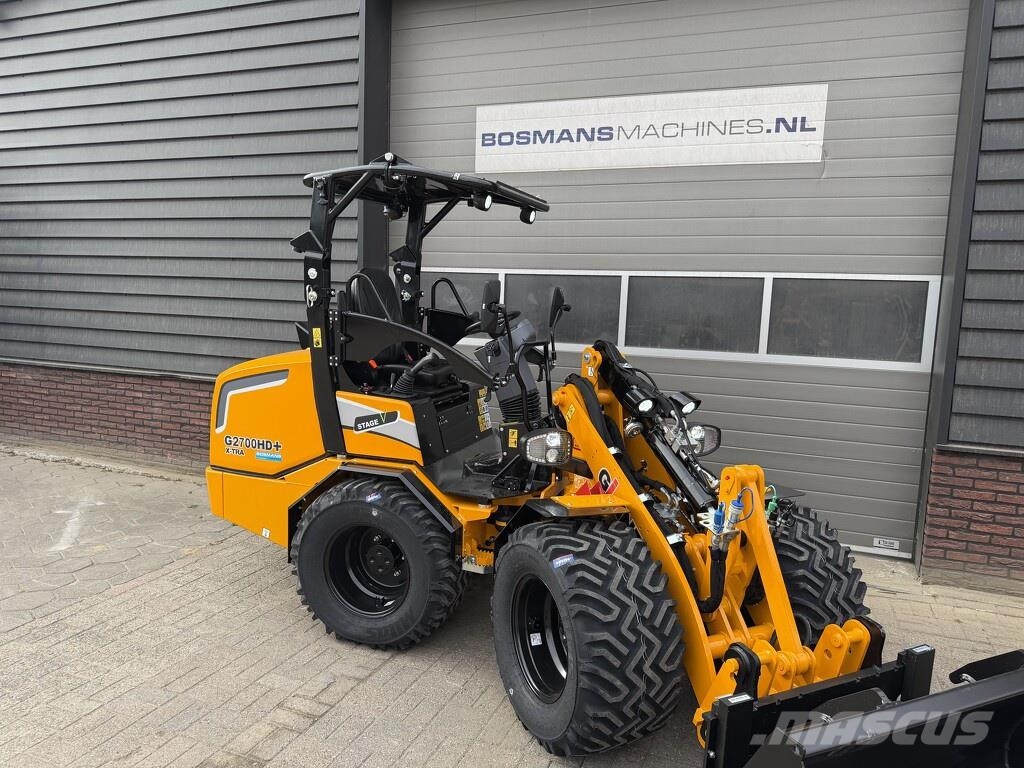 GiANT G2700 X-TRA HD+ minishovel GEEL (veel opties: tand Kolesni nakladalci